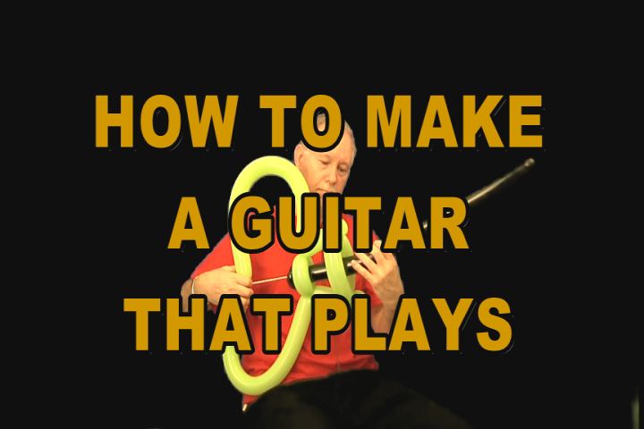How To Make a Balloon Guitar